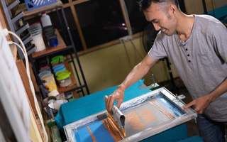 Screen Printing on Shirts