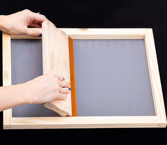 how to screen print at home