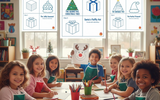 7 Easy Christmas Drawings for Kids Anyone Can Try