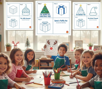 7 Easy Christmas Drawings for Kids Anyone Can Try