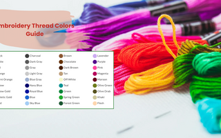 Embroidery Thread Colors Guide – Expert Tips & Palettes