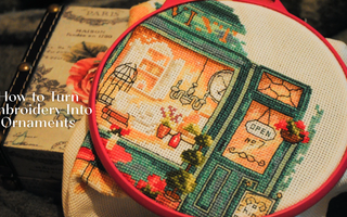How to Turn Embroidery Into Ornaments: Easy DIY Guide