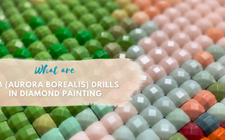 What Are AB (Aurora Borealis) Drills in Diamond Painting