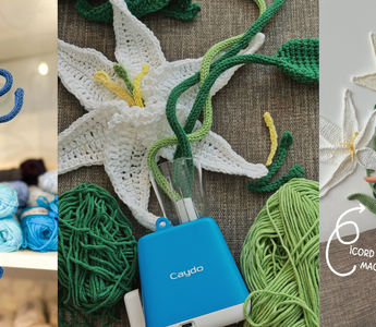 How to Create Beautiful Projects with the Caydo Electric I-Cord Knitting Machine