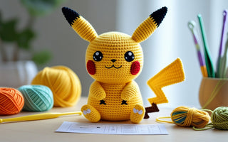 pikachu crochet pattern