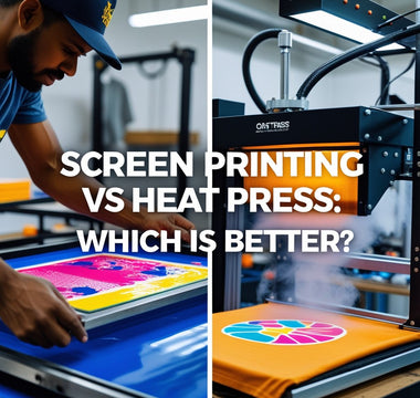 screen printing vs heat press