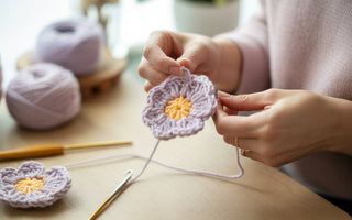 how to crochet a flower