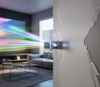 projector paint vs screen