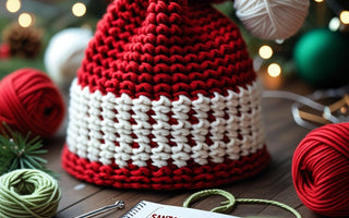 santa hat crochet