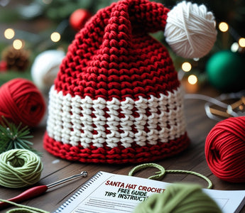 santa hat crochet