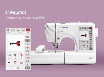 Computerized Smart Embroidery Machine CE01 - Caydo