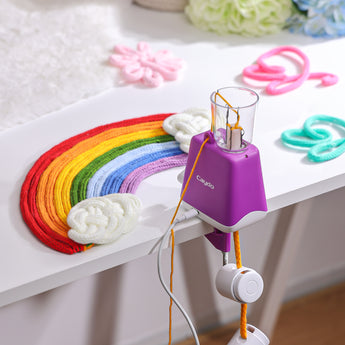 The industry's First Electric i-Cord Knitting Tricotin Machine i1 Pro - Caydo