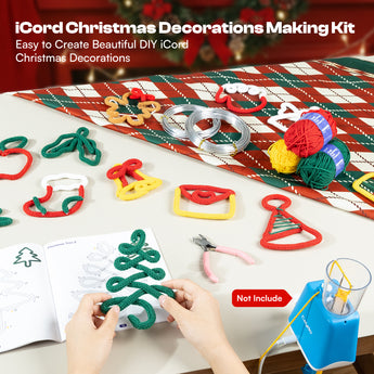 Christmas Knitting Yarn and Wire Set - Caydo