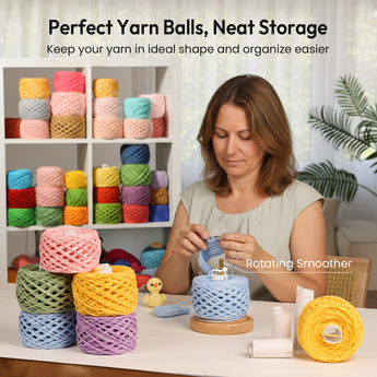 9pcs Yarn Ball Tube - Caydo