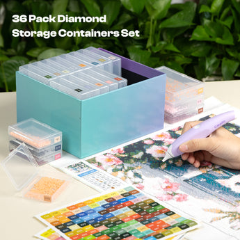 Diamond Painting Storage Containers Trays - Caydo