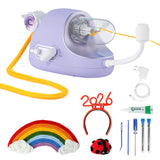 Electric i-Cord Knitting Tricotin Machine i1 Pro Lavender Purple - Caydo