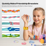 Electric i-Cord Knitting Tricotin Machine i1 with Bracelet Maker Kit - Caydo