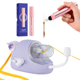 Electric i-Cord Knitting Tricotin Machine i1 Pro Lavender Purple - Caydo