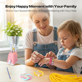 Electric i-Cord Knitting Tricotin Machine i1 with Bracelet Maker Kit - Caydo