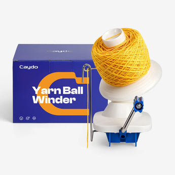Yarn Ball Winder for Crocheting - Caydo