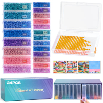 Diamond Painting Storage Containers Trays - Caydo