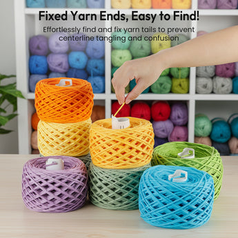 9pcs Yarn Ball Tube - Caydo