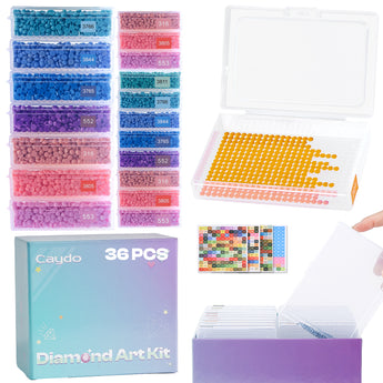 Diamond Painting Storage Containers Trays - Caydo