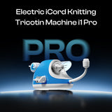 Electric i-Cord Knitting Tricotin Machine i1 Pro - Caydo