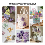 Electric i-Cord Knitting Tricotin Machine i1 Pro Lavender Purple - Caydo