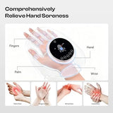 Wireless Hand Massager with Heat and Compression - Caydo