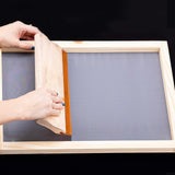 Caydo 2 Pieces 2 Sizes Wood Silk Screen Printing Frame - Caydo