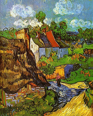 Houses at Auvers - Caydo