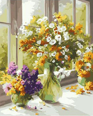 Flowers by the Window - Caydo