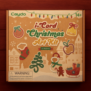 Christamas Knitting Yarn and Wire Set - Caydo