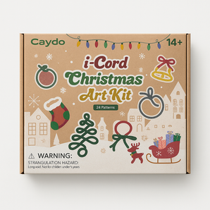 Christamas Knitting Yarn and Wire Set - Caydo