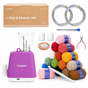 Electric i-Cord Knitting Tricotin Machine i1 plus - Caydo