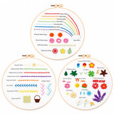 Embroidery Kit Beginner - 3 In 1