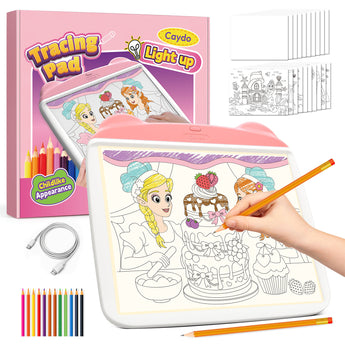 Light Up Tracing Pad - Pink