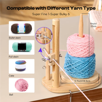 Crochet holder for beginners - Caydo