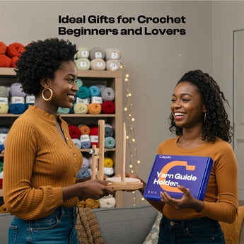 Crochet holder for beginners - Caydo