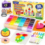 36 Colors Caydo Fuse Beads Kit with 200+ Patterns in Smart Design App - Caydo