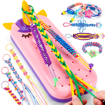2-in-1 Friendship Bracelet Making Kit - Caydo