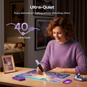 EP4 LED Vacuum Diamond Painting Pen - Caydo