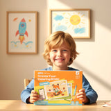 Caydo Create Your Own Coloring Book for Kids with APP - Caydo