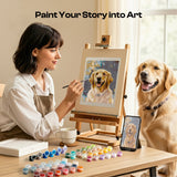 Caydo Custom Photo-to-Paint by Numbers Kit - Caydo