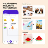 Caydo Custom Photo-to-Paint by Numbers Kit - Caydo