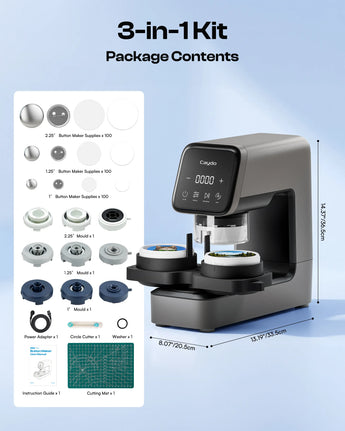 Caydo Electric Button Maker Machine BM Pro - Caydo
