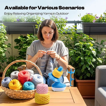 Rechargeable Electric Yarn Cake Winder M1C - Caydo