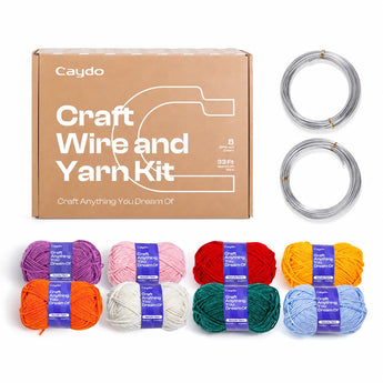 Must have Knitting Yarn and Wire Set Caydo
