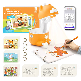 Caydo Custom Coloring Book Set | T3 AI Smart Drawing Projector - Caydo